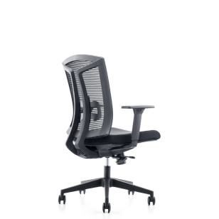 搖擺斜躺金屬絲網扶手椅辦公椅AS-6206B